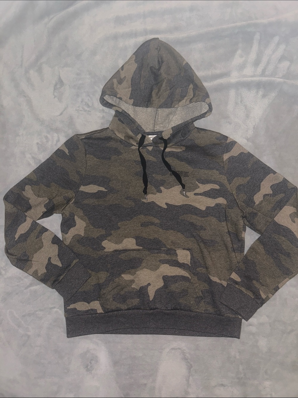 PINK Victoria's Secret Camo Pullover Hoodie